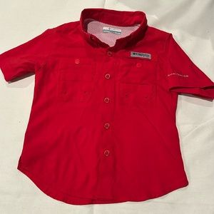 Boys Columbia fishing shirt